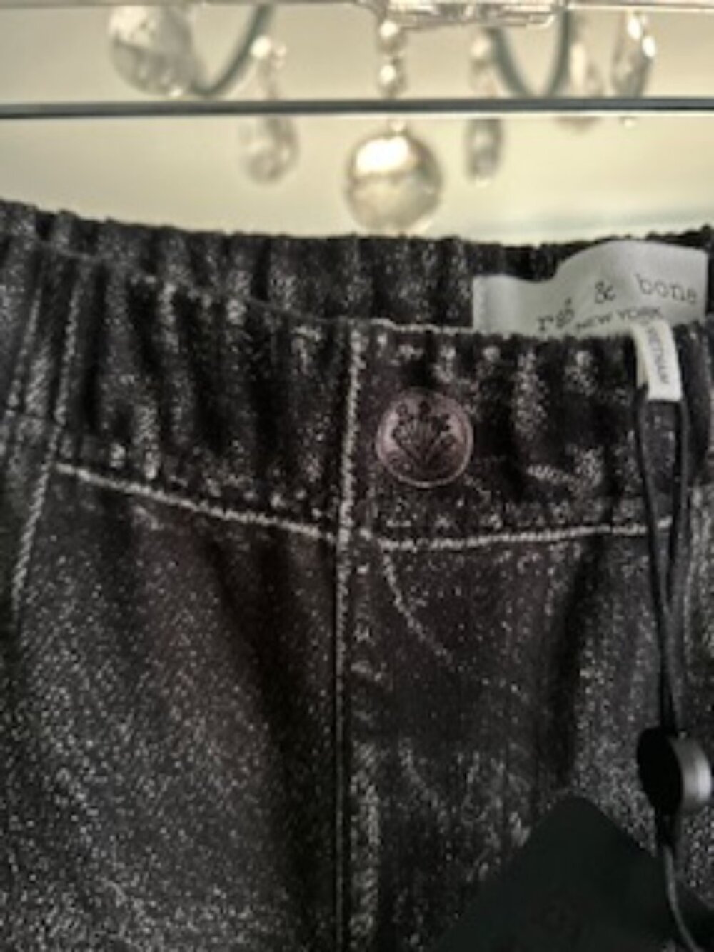 Rag & Bone Miramar Wide-Leg Cotton Terry Track Pant-Small-New With Tags! - Picture 9 of 16